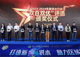 向新求质丨UG环球国际数据斩获2023-2024年度供水行业&ldquo;双百双优&rdquo;优胜奖